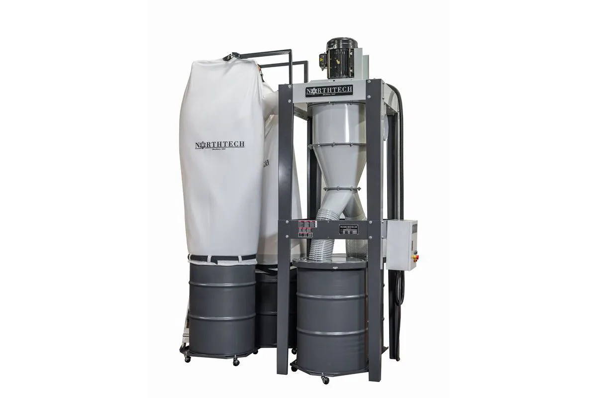Northtech NT 2ST-10XL 2-Stage 10 HP Dust Collector