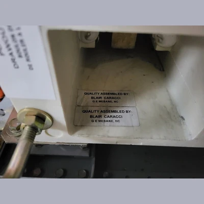 General Electric 5kV Vacuum Contactor Package