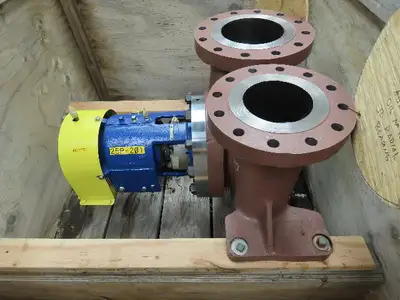 Byron Jackson 6X8X11H-DSJA Centrifugal Pump Flowserve RV9 Rebuilt