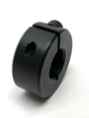 USED MISUMI BLACK OXIDE SHAFT CLAMP