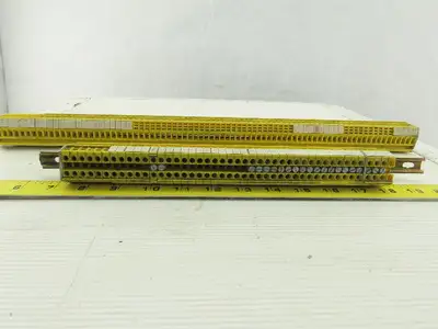 Allen Bradley 1492-WM4  DIN Rail Mount Terminal Block 500V 4MM Lot of 123