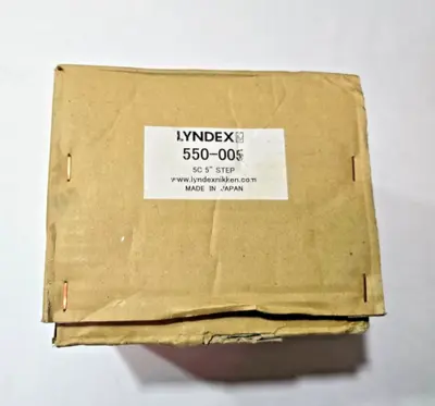 Lyndex 550-005 5C 5" Step Collet Lathe Chucker Chuck Machinist Tool Clutch Steel
