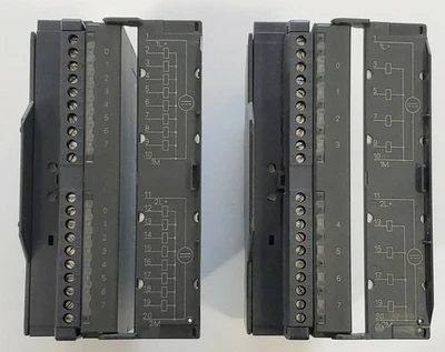 USED Siemens 6ES7 322-1BH01-0AA0 & 6ES7 322-1BF01-0AA0