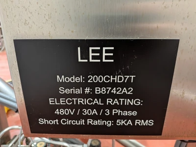USED LEE INDUSTRIES 200CHD7T