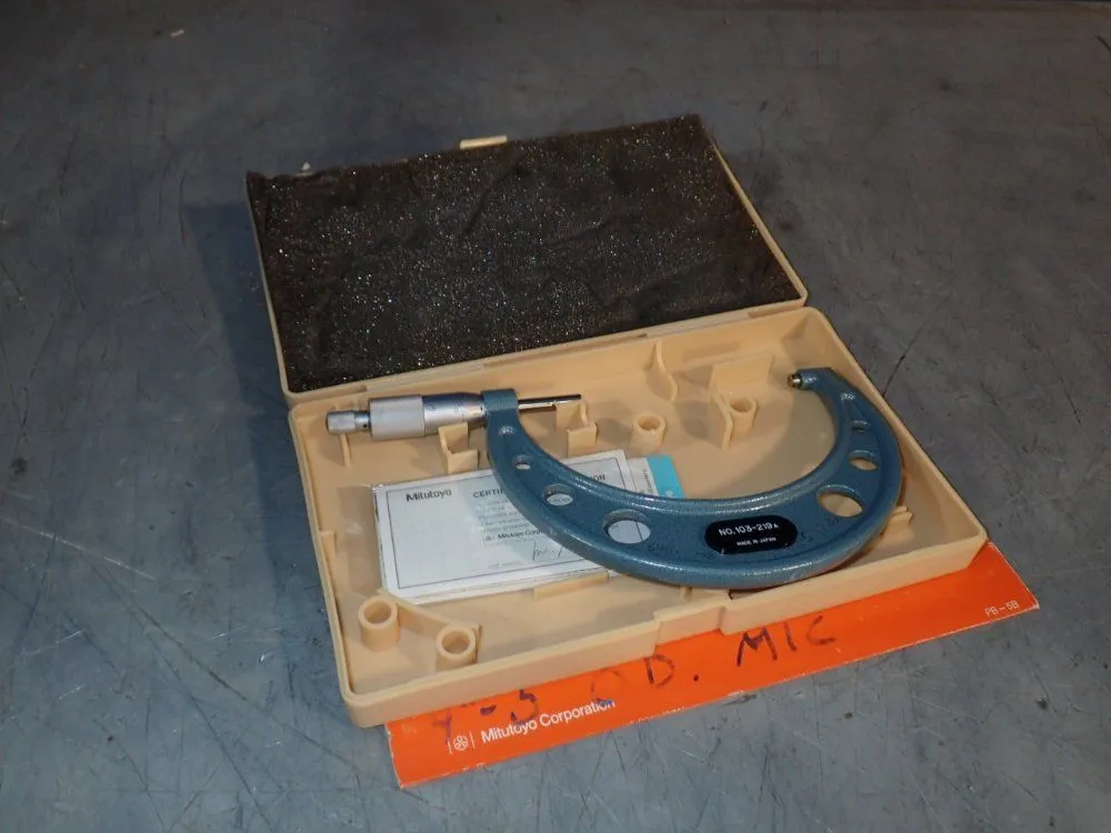New | in-Stock MITUTOYO 103219A Micrometers Ohio US | HGR 24 #1249374