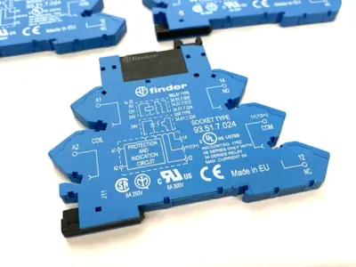 Used Finder Solid-State Relay w/ 93.51.7.024 Socket Base Relays & Switches Michigan US | Maverick Industrial Sales #1397540