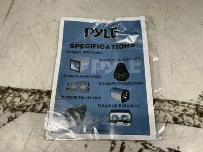 Used PYLE BLUE WAVE PLTAB8 Commercial Audio/Visual Equipment Michigan US | Miedema Asset Management Group #1423602