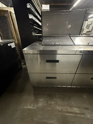 174-0236 Delfield 64" Self Contained Mega Top Sandwich Prep Cooler