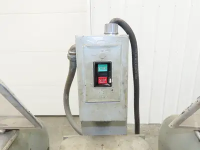 Van Dorn 85 Bench Grinder Pedestal  10" 1500 RPM 226/440V 3Ph