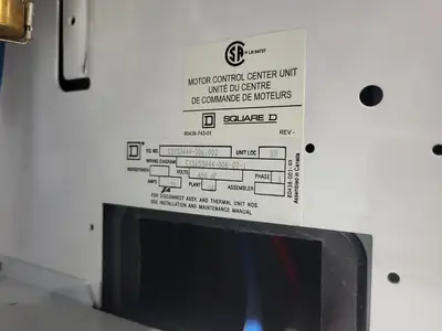 USED SQUARE D MODEL 6