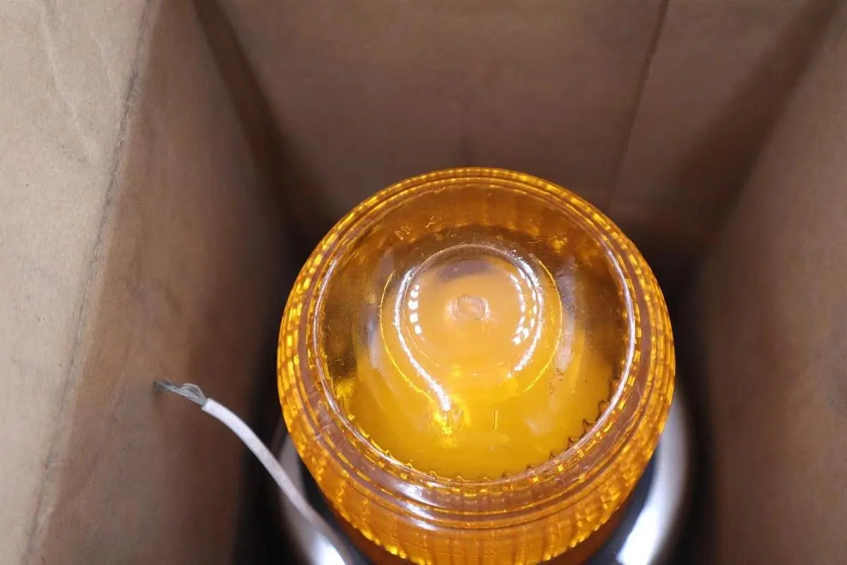 NORTH AMERICAN SIGNAL  MIPLED-ACA  AMBER LED BEACON 120 VAC - STOCK 5624CC