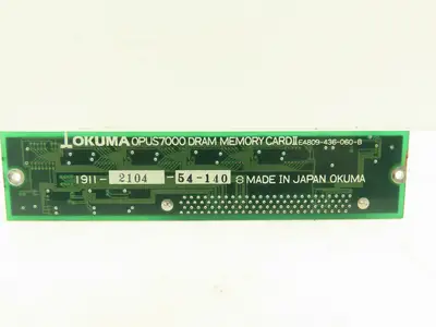 Okuma E4809-436-060-B Opus7000 DRAM Memory Card II