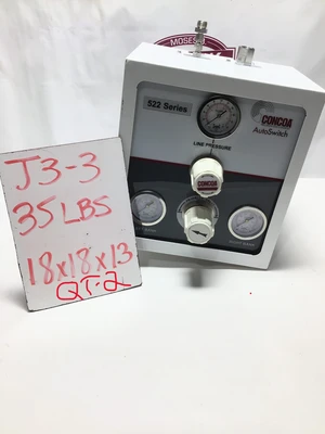 Concoa Precision Gas Controls 522212A-01-540 Auto Switch 522 Series