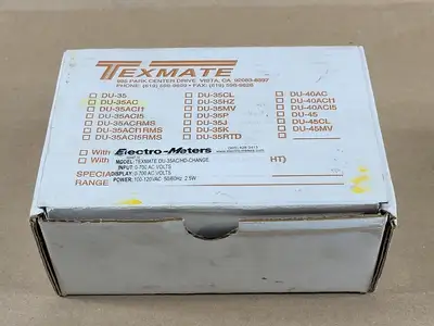 NEW TEXTMATE DU-35AC