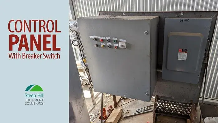 VFD Control Panel with Breaker Switch