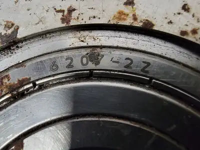 10 Groove Sheave w/ Ball Bearing 6207-2Z