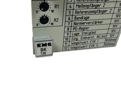 NEW EMG AUTOMATION BK7.02 METER BOARD BK7-2.1