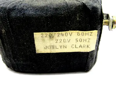 NEW JOSLYN CLARK CONTROLS TB105-2 CONTACTOR COIL TB1052
