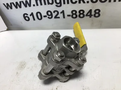 T.C.I 3 Piece 1/2″ Ball Valve 316 Stainless Steel 1000 WOG – 083