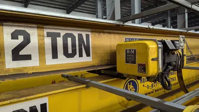 R&M 2 Ton Cranes - Overhead, Bridge | Highland Machinery & Crane (4)