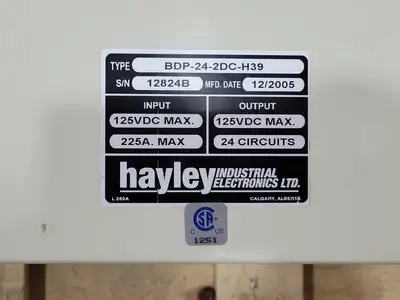 USED HAYLEY BDP-24-2DC-H39