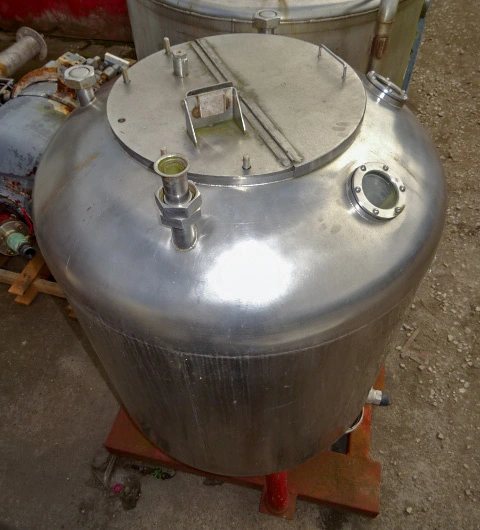 820 L S/S Pressure Vessel Portable