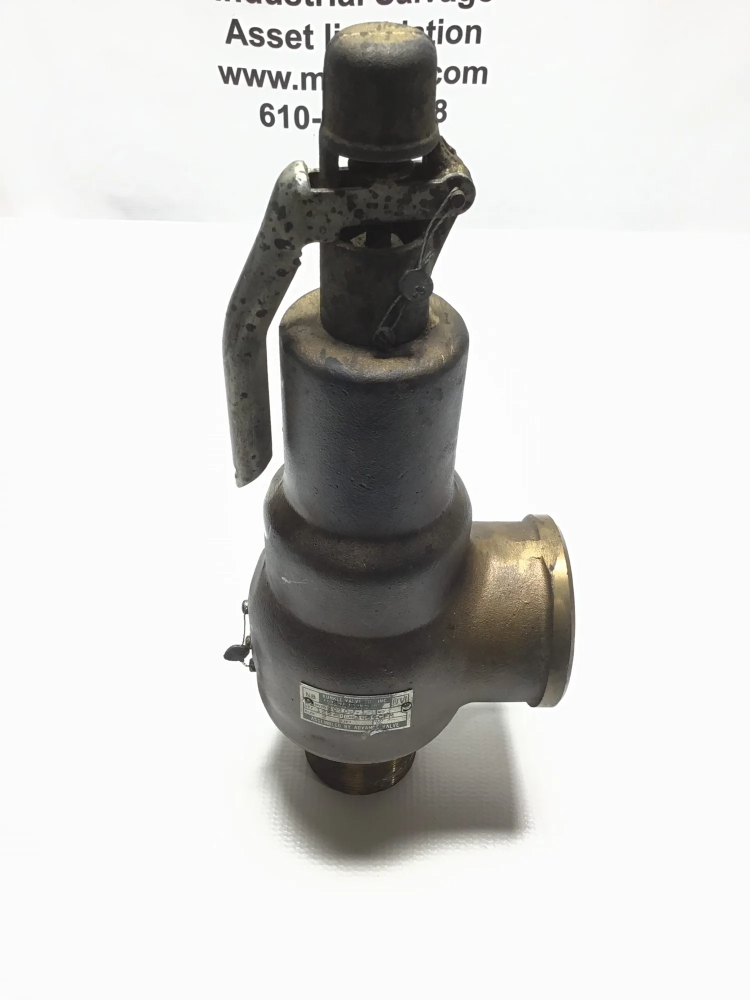 Kunkle 6010J-1 2″ Safety Relief Valve – Industrial Pressure Relief