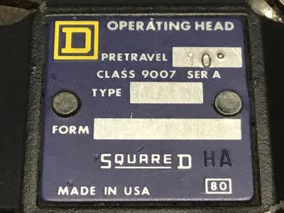 USED SQUARE D 9007-AEQ2699