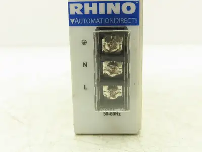 Rhino PSB24060 Power Supply 24VDC 2.5A Output 100-240VAC 1Ph 1.5A Input Lot of 4