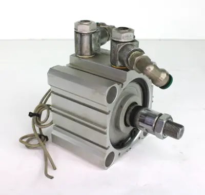 Smc NCDQ2B80-25DM Compact Cylinder 80mm Bore, 25mm Stroke 145 Psi