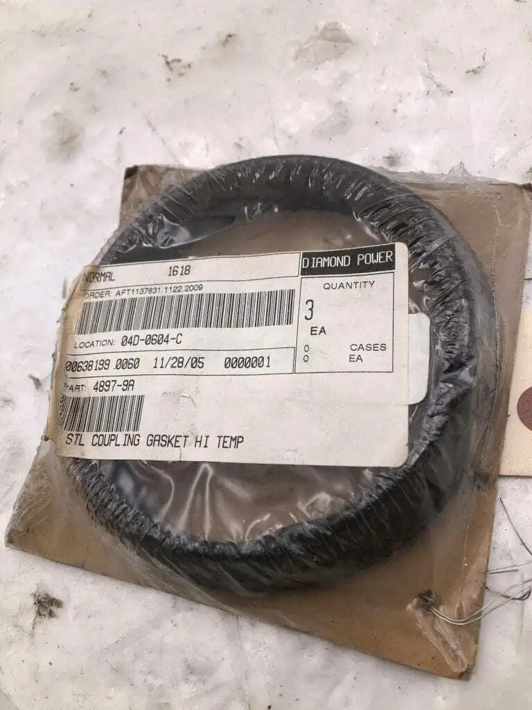 Diamond Power 4897-9A Replacement Hi-Temperature Steel Gasket Coupling -NIB of 3