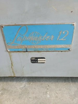 Used Lapmaster Does Not Apply Tooling & Accessories (Other) California US | Amiron Machinery #1269460