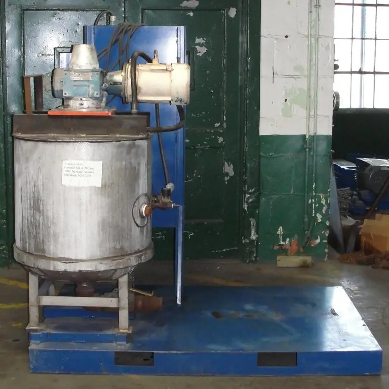 SPC6152  Tank 60 gallon vertical tank, Stainless Steel, propeller agitator, dish
