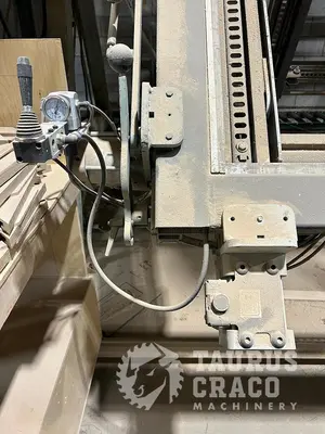 USED 2007 DOUCET DOOR MASTER RDM-M-5-48-96 ROTARY DOOR CLAMP
