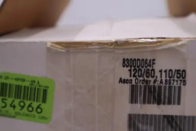 Asco 8300D064F NSFP **GENUINE** Valve Stock L-255-A