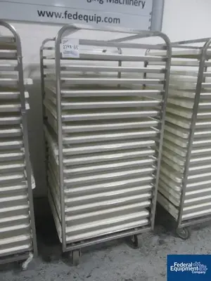 Unknown Stainless Steel Truck Oven Carts