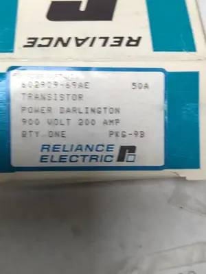 New | in-Stock RELIANCE ELECTRIC 602909-69AE Miscellaneous Equipment (Electrical & Power) | Surplus Asset Holdings #1198005