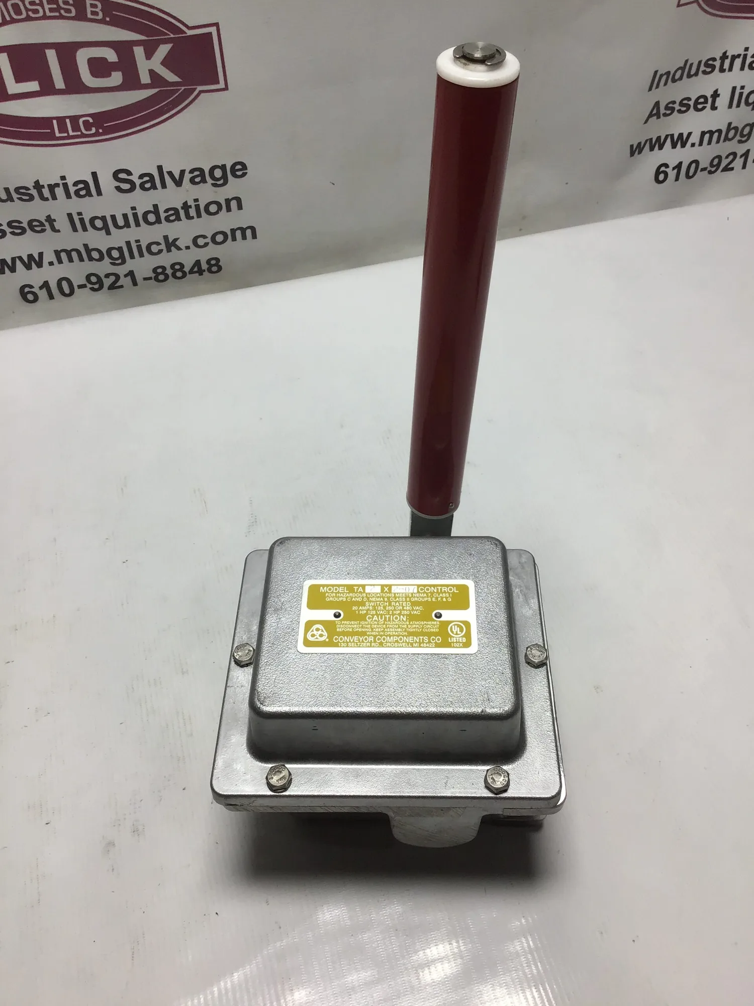 Conveyor Components Co. TA2X2-07 Belt Alignment Control 20A 125/250/480VAC