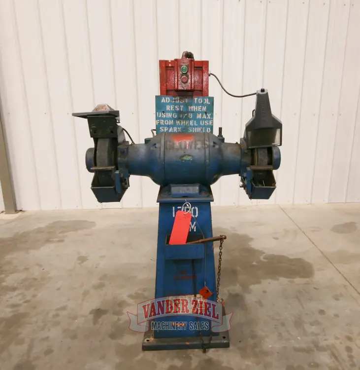 Used SETCO. _UNKNOWN_ Pedestal Type Grinders (Double End) Michigan US | Vander Ziel Machinery Sales #483242