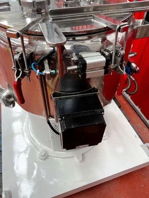 RINA 100F-500 ATEX perforate basket centrifuge, 316L SS.