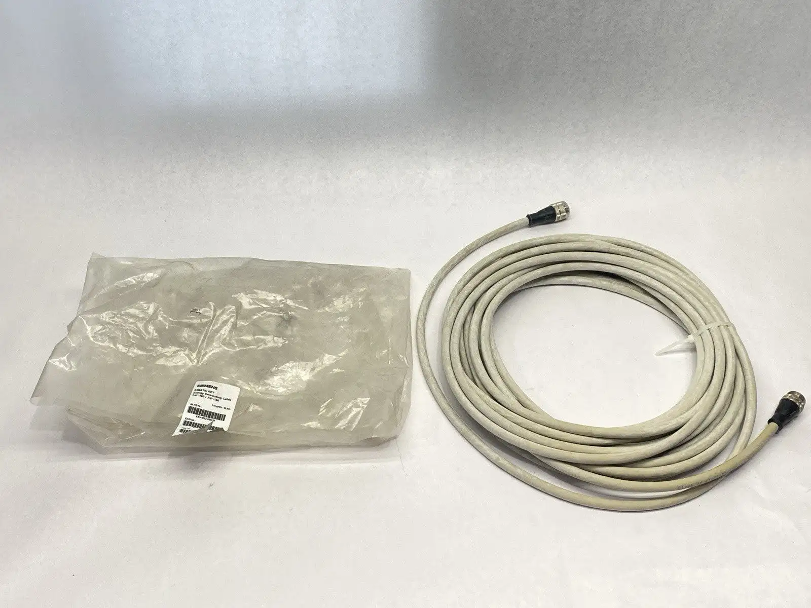 New | in-Stock Siemens Connecting Cable For ET 200 Power Supply 7/8" 5-Pole 15m Misc Electrical & Power Parts Michigan US | Maverick Industrial Sales #1395464