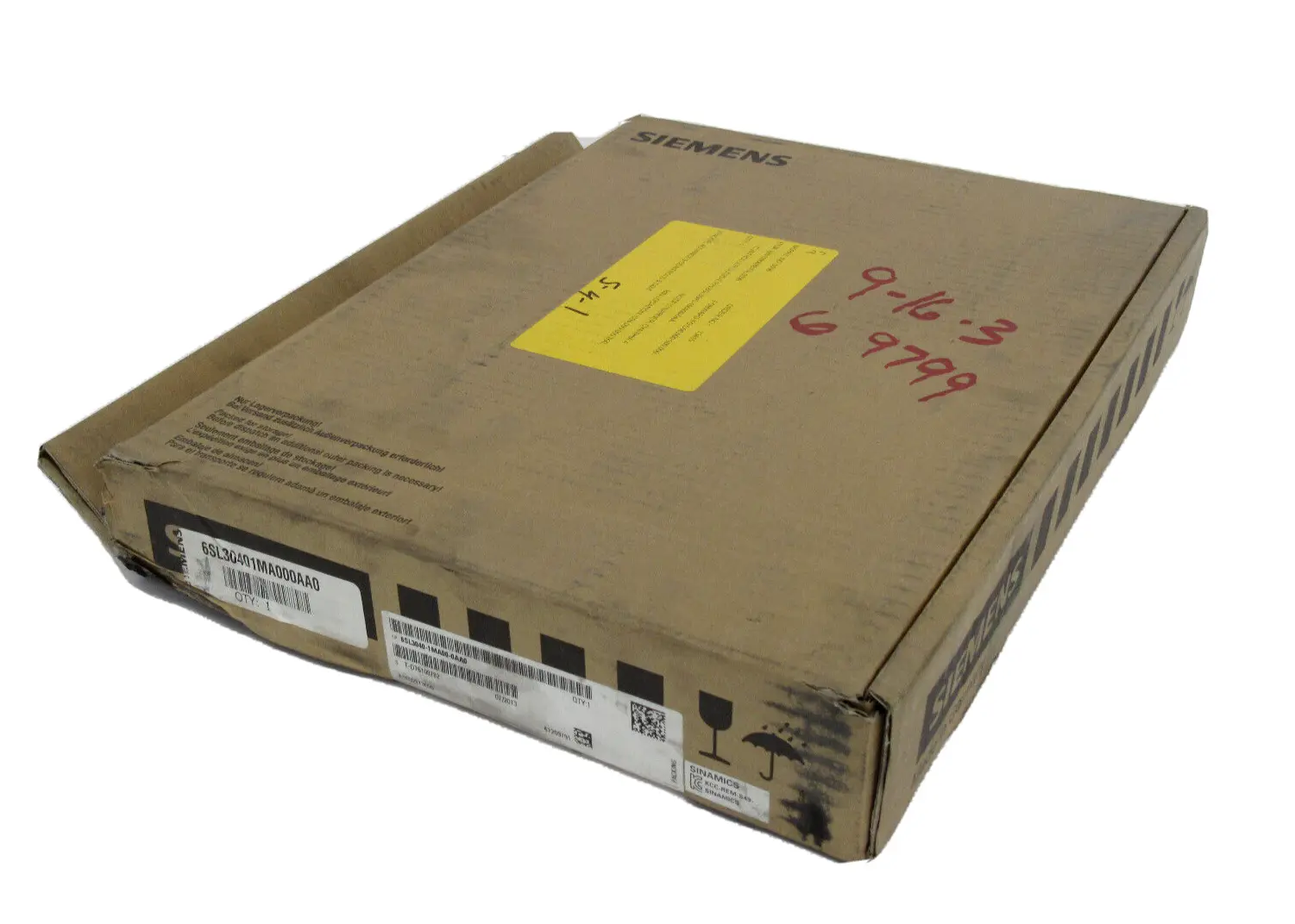 NEW SEALED SIEMENS 6SL3040-1MA00-0AA0 CONTROL MODULE 6SL30401MA000AA0