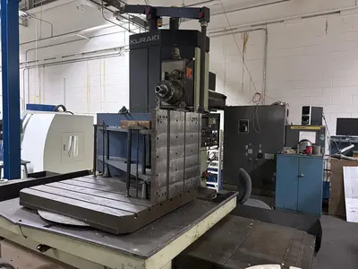 Used 1988 KURAKI KBT-11WDX Horizontal Table Type Boring Mills Illinois US | Machinery Marketing International #378896