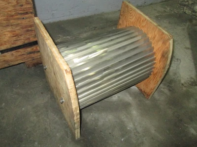 14" Helical Pelletizing Rotor, 36" looks to be unused,
