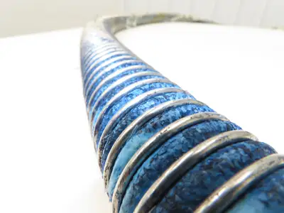 Wilcox 1.5"x 12' Flexible Chemical Transfer Hose Camlok Ends 316SS