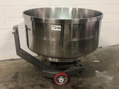 VMI 400L SS Mixer Bowls