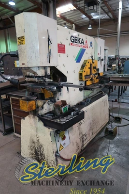 Used GEKA HYDRACROP 110/SD Ironworkers California US | Sterling Machinery Exchange #1465411