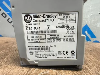 Allen-Bradley 1769-PA4 PLC Power Supplies | ESS Industrial Equipment Sales (5)