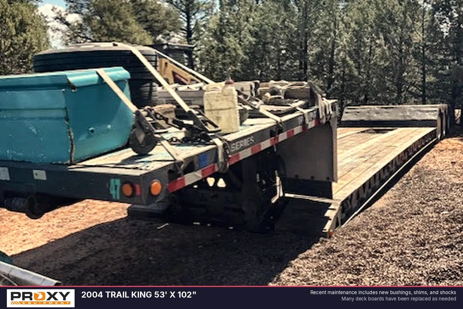 Used 2005 TRAIL KING 53' X 102 Lowboy Trailers Arizona US | Proxy Equipment #1425940
