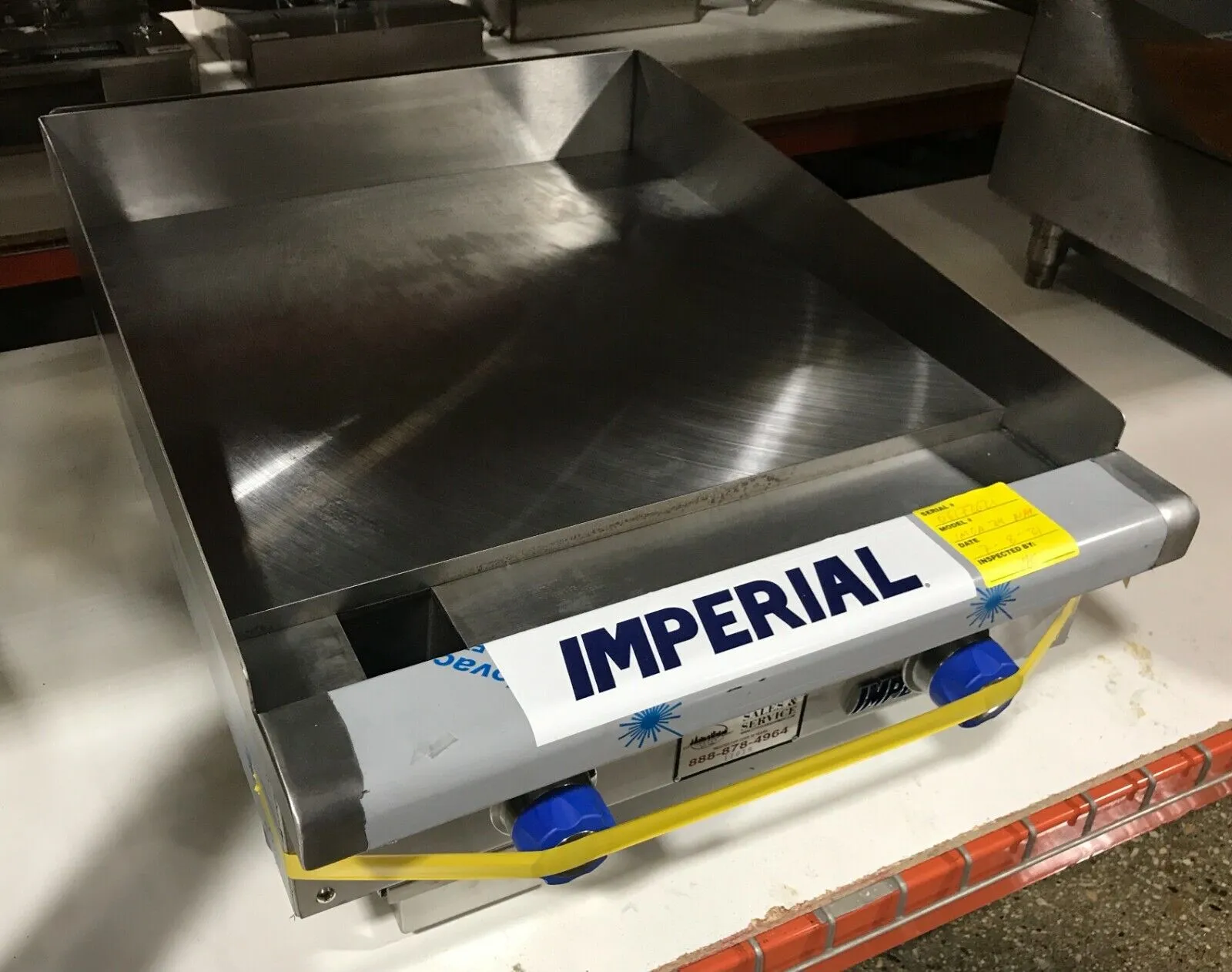Imperial IMGA-2428 24" Commercial Manual Gas Griddle w/ 3/4" Thick Plate